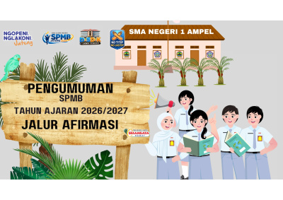 PENGUMUMAN SPMB TAHUN AJARAN 2026/2027 JALUR AFIRMASI